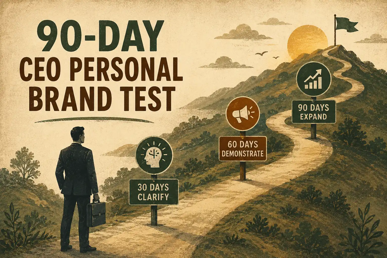 90-Day CEO Brand Journey